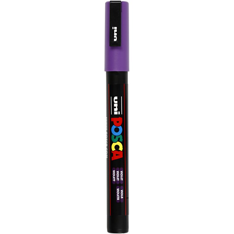 Posca Tusch, streg 0,9-1,3 mm, violet