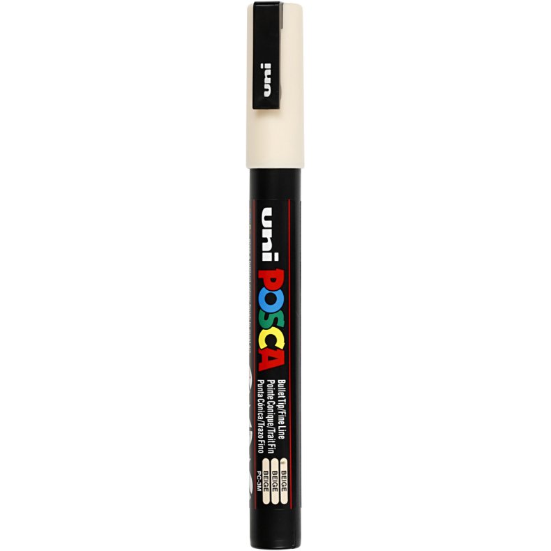 Posca Tusch, streg 0,9-1,3 mm, beige