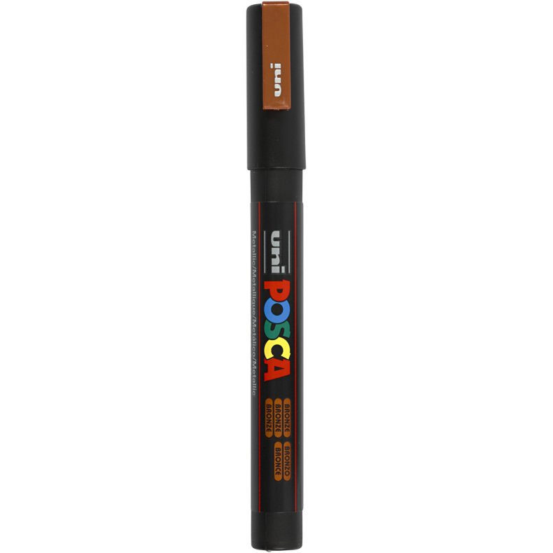 Posca Tusch, streg 0,9-1,3 mm, bronze