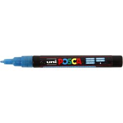 Posca Tusch, nr. PC-3ML, streg 0,9-1,3 mm, glitterfarver, 8 stk./ 1 pk.