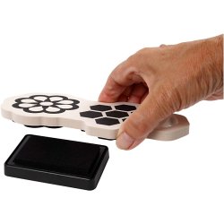 Skumstempel, str. 12x18 cm, tykkelse 15 mm, 12 stk./ 1 pk.