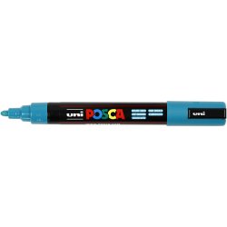 Posca Tusch, nr. PC-5M, streg 2,5 mm, medium, smaragdgr&oslash;n, 1 stk.