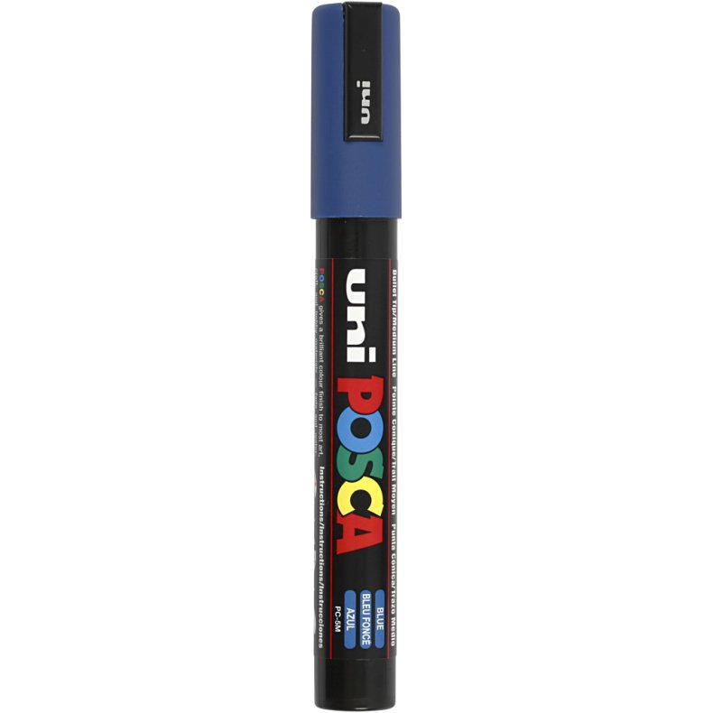 Posca Tusch, streg 2,5 mm, bl&aring;