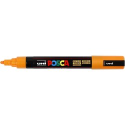 Posca Tusch, nr. PC-5M, streg 2,5 mm, medium, orange, 1 stk.