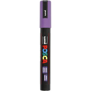 Posca Tusch, nr. PC-5M, streg 2,5 mm, medium, violet, 1 stk.