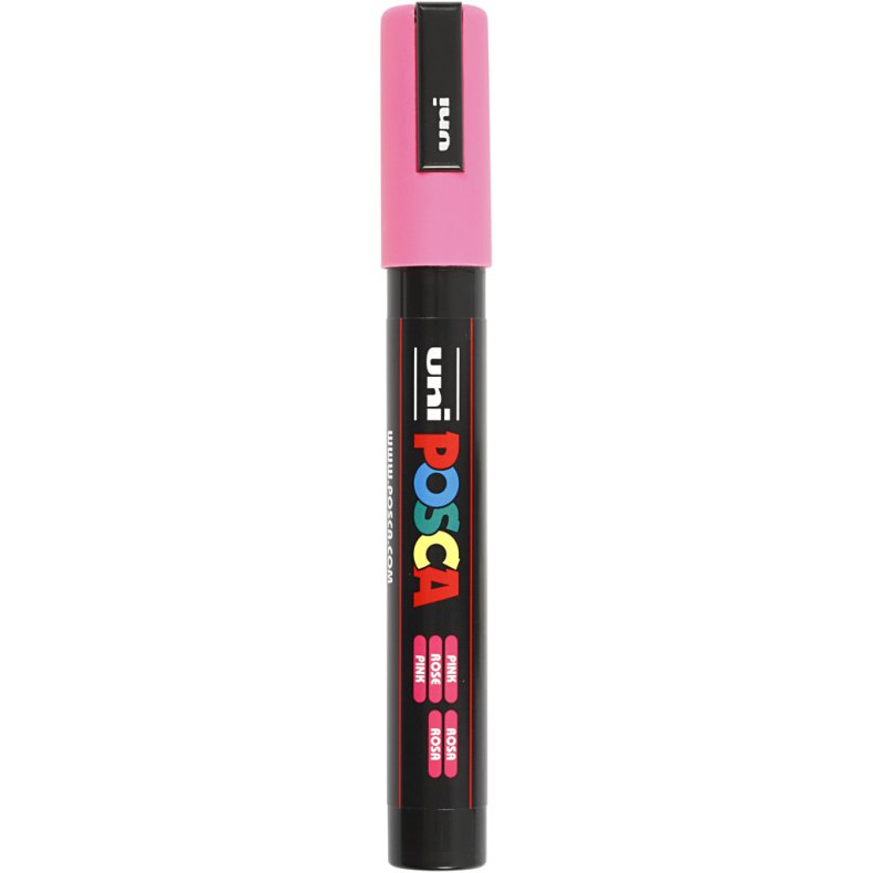 Posca Tusch, streg 2,5 mm, pink