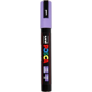 Posca Tusch, nr. PC-5M, streg 2,5 mm, medium, syren, 1 stk.