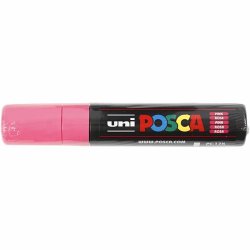 Posca Tusch, nr. PC-17K, streg 15 mm, extra broad, pink, 1 stk.
