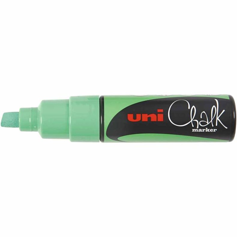 Chalk Marker, streg 8 mm, ass. farver, 8 stk./ 1 pk.