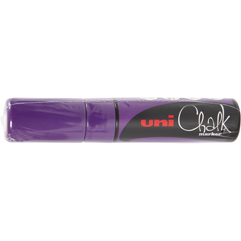 Chalk Marker, streg 8 mm, lilla, 1 stk.