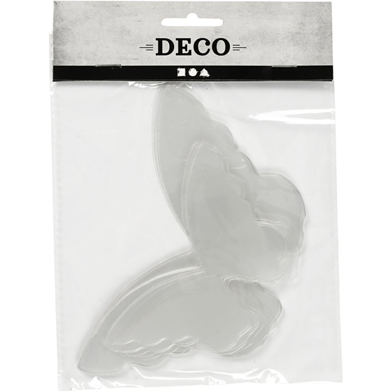 Sommerfuglevinger, str. 16x9,5 cm, 20 stk./ 1 pk.