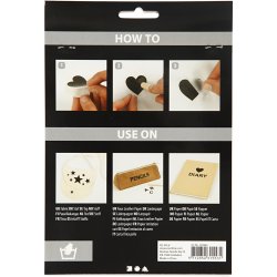 Rub on Stickers, havet, ark 12,2x15,3 cm, 1 pk.