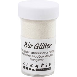 Bio-glimmer, hvid, 27 ml/ 1 ds.