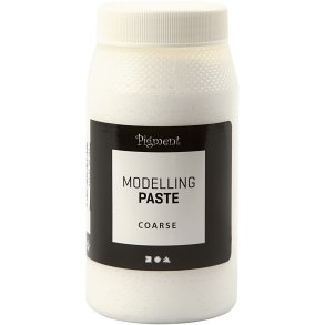 Modelleringspasta, grov, 500 ml/ 1 ds.