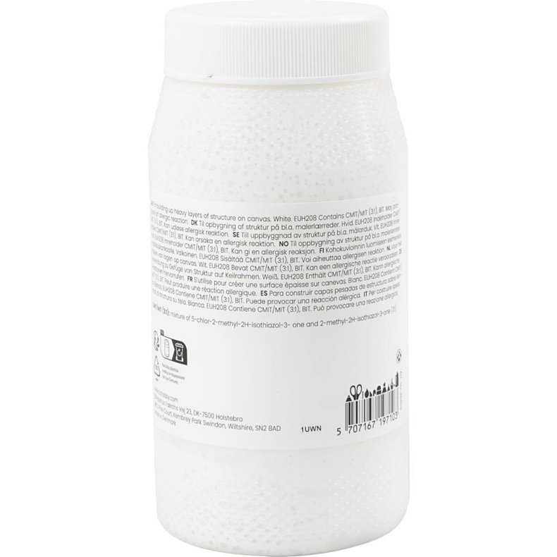 Modelleringspasta, grov, 500 ml/ 1 ds.