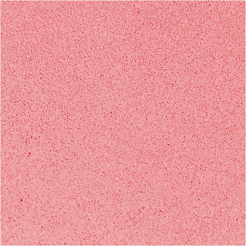 Stempelpude, H: 2 cm, str. 9x6 cm, lys rosa, 1 stk.