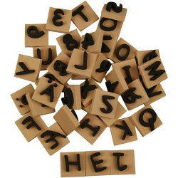 Skumstempler, str. 3x3 cm, tykkelse 13 mm, 42 stk./ 1 pk.