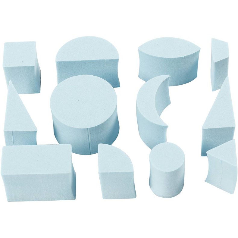 Mosgummistempler, H: 25 mm, str. 15-30 mm, 12 stk./ 1 pk.