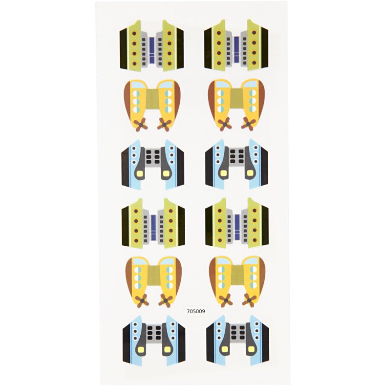 Indexstickers, ark 7,5x15 cm, 10 pk./ 1 pk.