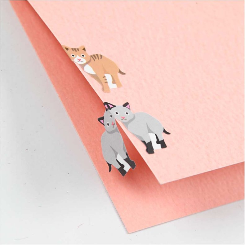 Indexstickers, ark 7,5x15 cm, 10 pk./ 1 pk.