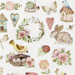 Stickers, for&aring;r og p&aring;ske, ark 15x16,5 cm, ca. 34 stk., 1 ark