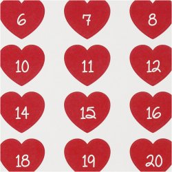 Stickers, ark 15x16,5 cm, 1 ark