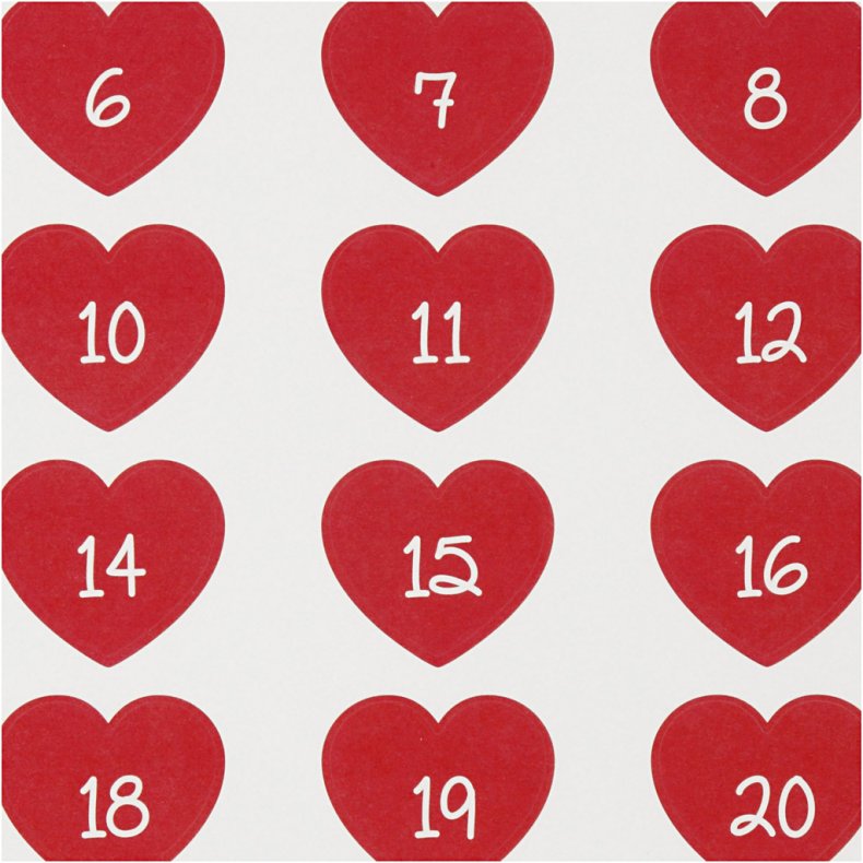 Stickers, ark 15x16,5 cm, 1 ark