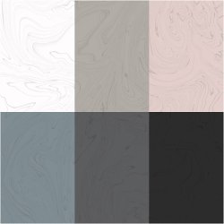 Magic Marble Marmoreringsmaling, douche farver, 6x20 ml/ 1 pk.