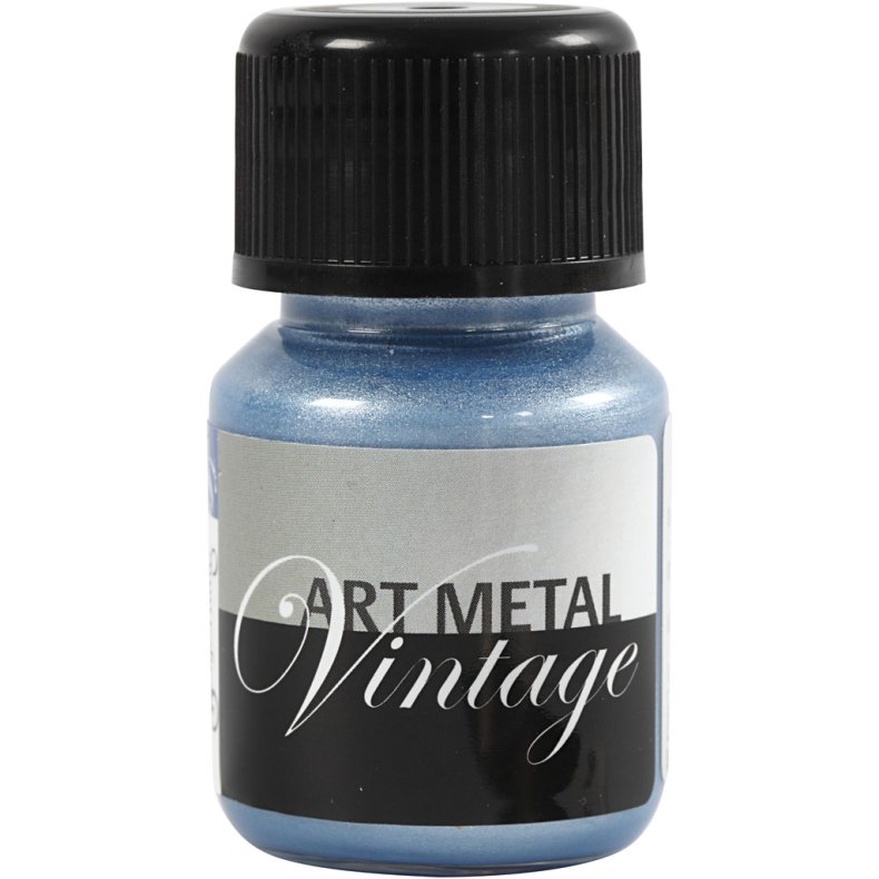 Hobbymaling Metallic, perlebl&aring;(5031), 30ml/ 1 fl.