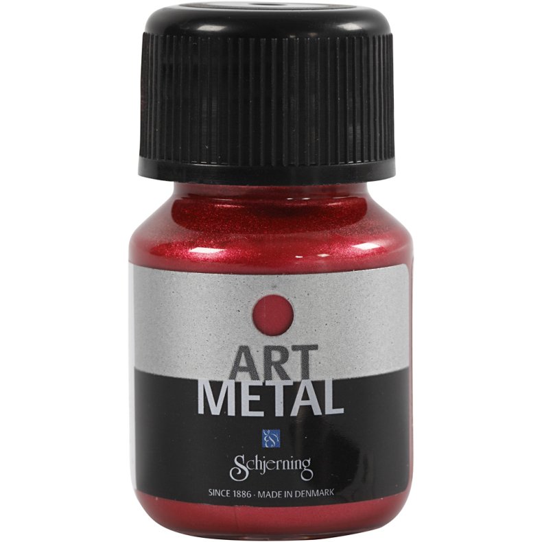 Hobbymaling Metallic, lavar&oslash;d(5112), 30 ml/ 1 fl.