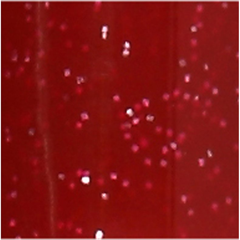 Glas- og Porcel&aelig;nstusch, glitter, streg 2-4 mm, halvd&aelig;kkende, m&oslash;rk r&oslash;d, 1 stk.