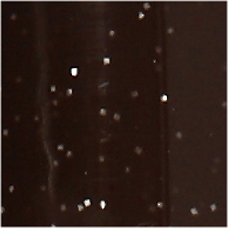 Glas- og Porcel&aelig;nstusch, glitter, streg 2-4 mm, halvd&aelig;kkende, brun, 1 stk.