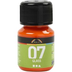 A-Color Glass, orange, 30 ml/ 1 fl.