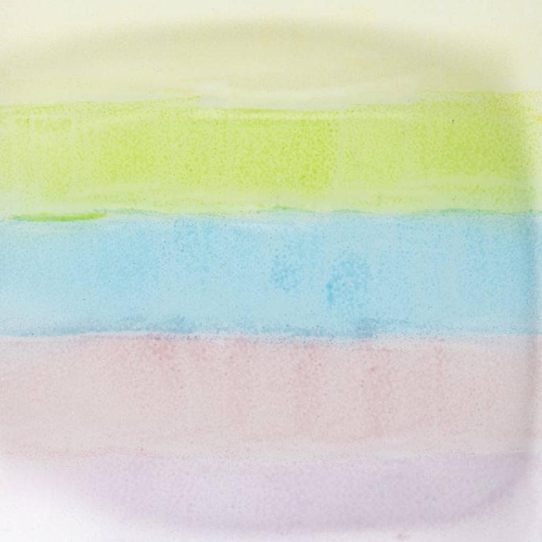 Glas- og Porcel&aelig;nsmaling, mat frost, halvtransparent, colorful, 5x30 ml/ 1 pk.
