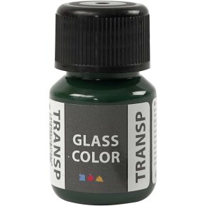 Glass Color Transparent, brilliantgrøn, 30 ml/ 1 fl.