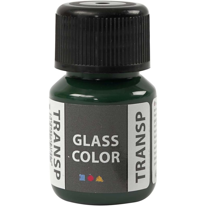 Glass Color Transparent, brilliantgr&oslash;n, 30ml/ 1 fl.