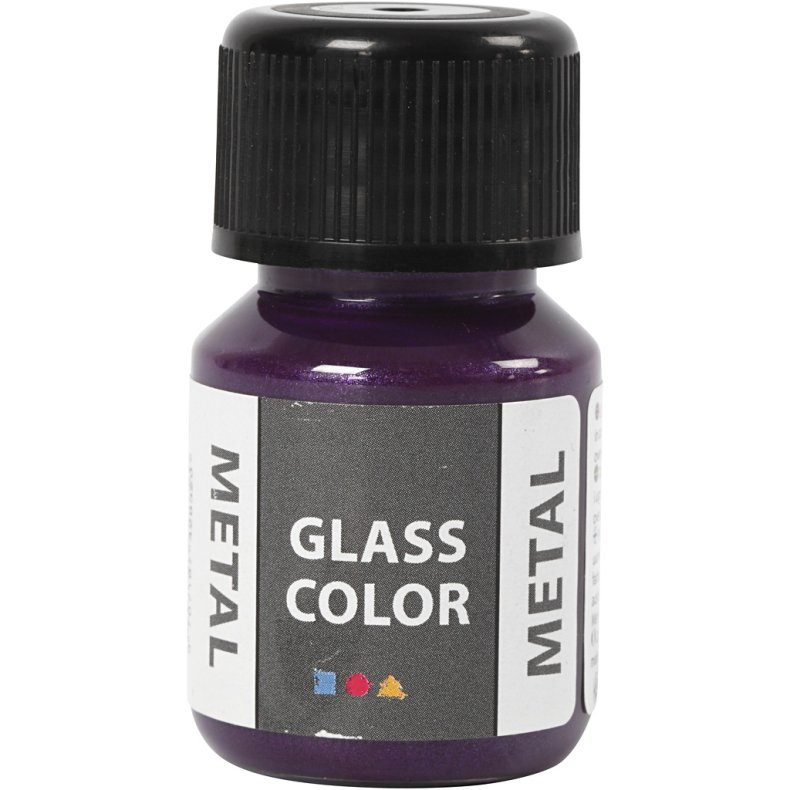 Glass Color Metal, lilla, 30ml/ 1 fl.