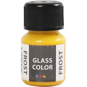 Glass Color Frost, gul, 30 ml/ 1 fl.