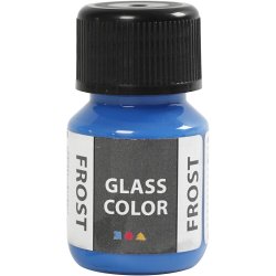 Glass Color Frost, bl&aring;, 30 ml/ 1 fl.