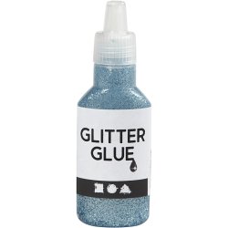 Glimmerlim, lysebl&aring;, 25 ml/ 1 fl.