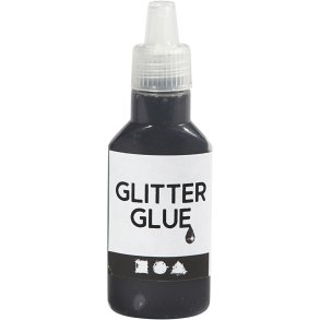 Glimmerlim, sort, 25 ml/ 1 fl.