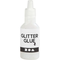 Glimmerlim, holografisk hvid, 25 ml/ 1 fl.