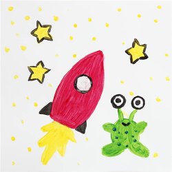 Akrylmaling Blank, standardfarver, 6x20 ml/ 1 pk.