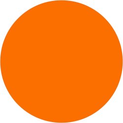 Tekstilfarve, orange, 100 ml/ 1 fl.