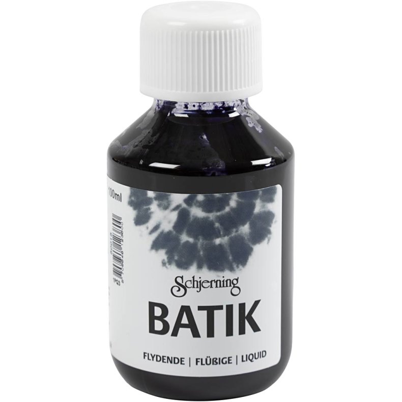 Batikfarve, marinebl&aring;, 100ml/ 1 fl.