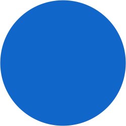 Tekstilfarve, brilliant bl&aring;, 100 ml/ 1 fl.