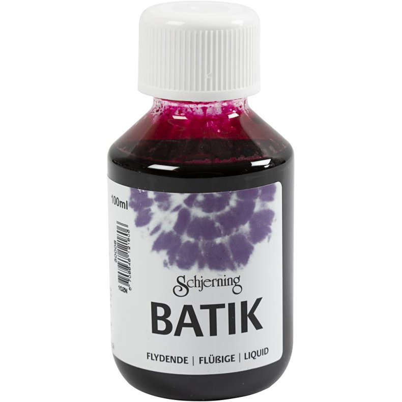 Batikfarve, syren, 100ml/ 1 fl.