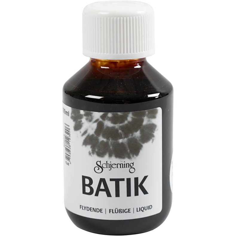 Batikfarve, brun, 100ml/ 1 fl.