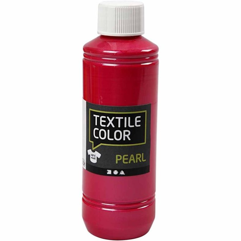 Textile Color, perlemor, pink, 250ml/ 1 fl.