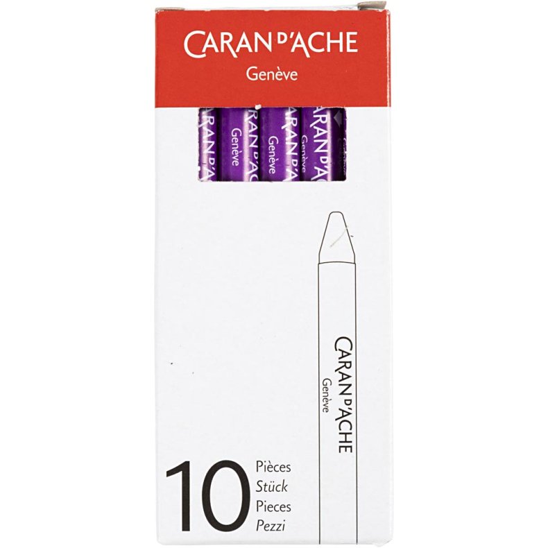 CARAN D&rsquo;ACHE Neocolor I, L: 10 cm, tykkelse 8,5 mm, lilac (110), 10 stk./ 1 pk.